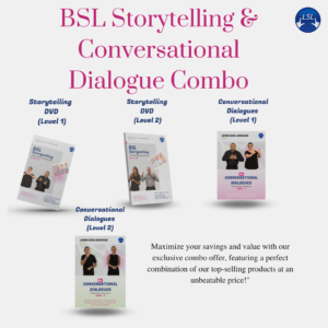 BSL Conversational Dialogues & Storytelling Combo